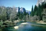 Merced River, Valley, forest, trees, NPYV01P01_04