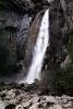 lower Yosemite Falls, Waterfall, Granite Cliff, NPYV02P13_08