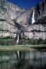 Yosemite Falls, Waterfall, Granite Cliff, NPYV02P13_15