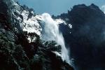 Waterfall, Granite Cliff, mist, misty, NPYV02P14_19