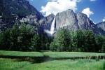 Yosemite Falls, Waterfall, Granite Cliff, NPYV04P01_06
