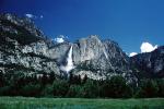 Yosemite Falls, Waterfall, Granite Cliff, NPYV04P01_07
