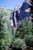Bridal Veil Falls, Waterfall, Granite Cliff, NPYV04P03_02