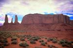 Mesa, geologic feature, butte, Monument Valley, Arizona