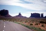 Sheep, Monument Valley, geologic feature, butte, mesa, NSAV04P05_04