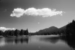 Lake, water, reflection, NSCV02P05_19BW