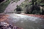 rugged river, rapids, water, vibrant