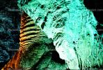 Egyptian Face in the Cave, Stalactite, Cave, underground, cavern, fairy tale land, Pareidolia