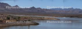 Lower Pahranagat Lake, Wetlands, Lake, Water, Reeds, Pahranagat National Wildlife Refuge, NSND01_089