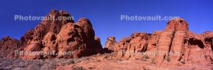 Valley of Fire State Park, Mojave Desert, Panorama, NSNV02P13_03