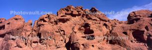 Valley of Fire State Park, Mojave Desert, Panorama, NSNV02P13_04