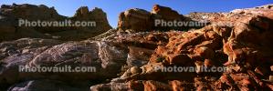 Valley of Fire State Park, Mojave Desert, Panorama, NSNV02P15_04