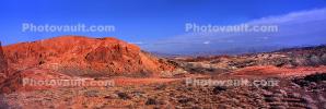 Valley of Fire State Park, Mojave Desert, Panorama, NSNV02P15_05