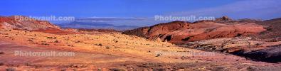 Valley of Fire State Park, Mojave Desert, Panorama, NSNV02P15_18