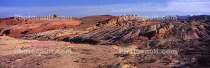 Valley of Fire State Park, Mojave Desert, Panorama, NSNV02P15_19