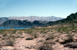 Lake Mead, mountains, barren landscape, water, NSNV03P04_07
