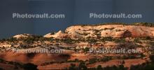 Wall of Sedimentary Rock, Mountain, Layers, Sandstone, NSUD01_145