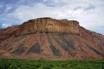 Sandstone Rock Rubble Formations, Geoforms, mesa