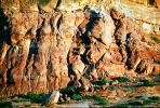 Sandstone Cliff, stratum, strata, layered, sedimentary rock, NSUV01P11_06