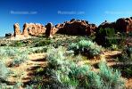 Arches National Park, HooDoo, Spire, Sandstone, NSUV01P14_16