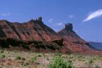 Cathedral Rock, butte, outcrop
