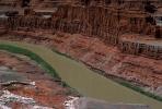 Colorado River, Sandstone Cliff, stratum, strata, layered, sedimentary rock, NSUV02P04_11
