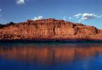 Colorado River, Reflection, mountain, cliffs, NSUV03P12_01