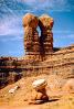 Twin Sisters, outcropping, HooDoo, Spire, Sandstone, NSUV04P08_01.2571