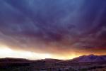 Rainy Clouds, sunset, mountains, NSUV06P02_02