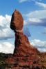 Balance Rock, geoforms, Knob, Clouds, geologic feature, spire, HooDoo, Sandstone, NSUV06P05_17