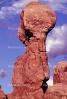 Stone, Rock, geoforms, Knob, face, Balance Rock, Clouds, geologic feature, spire, HooDoo, Sandstone, NSUV06P05_18C