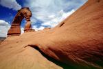 Sandstone, Delicate Arch, Arches National Park, geologic feature, NSUV06P09_02