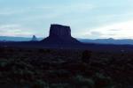 Mesa, Monument Valley, 1960s, butte, NSUV06P11_09