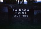 Rainbow Point, Elevation 9105