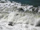 Foam, Sand, Water, Pacific Ocean, Waves, Wave Action, Wet, Liquid, Seawater, Sea, NWED01_135