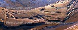 Bird Foot Prints, Beach, Sand, Water, Patterns, Cape Henlopen State Park, Lewes, Delaware, Panorama, Wet, Liquid, NWED01_183B