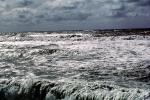 Stormy Seas, Ocean, Storm, Foam, Waves, Turbid, Pacifica, Northern California, Water, Pacific Ocean, Wet, Liquid, Seawater, Sea, NWEV09P08_18
