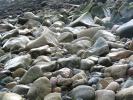 smooth rocks along the seashore, Massachusetts