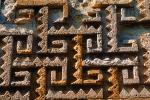 Mayan Architecture, Rock Wall, mosaic, ornate patterns, NWGV01P11_07.2877
