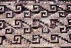 Mayan Architecture, Rock Wall, mosaic, ornate patterns, NWGV01P11_10B