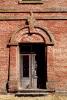 brick building, arch, door, doorway, entrance, spooky, NWGV02P09_08