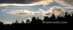 near Bend, Lenticular Cloud, silver-lining, Panorama, daytime, daylight, NWSD02_021