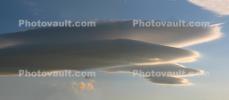 near Bend, Lenticular Cloud, silver-lining, Panorama, daytime, daylight, NWSD02_025