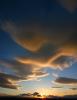 Lenticular Cloud, near Bend, Sunset, Sunrise, Sunclipse, Sunsight, NWSD02_041