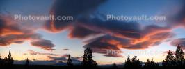 Lenticular Cloud, near Bend, Panorama, Sunset, Sunrise, Sunclipse, Sunsight, NWSD02_057