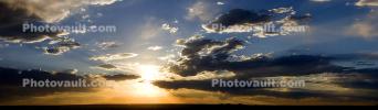 Albuquerque Skies, Clouds, Panorama, Sunset, Sunrise, Sunclipse, Sunsight, NWSD02_216