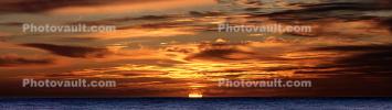 Sonoma County, Coast, Coastline, Panorama, Sunset, Sunclipse, NWSD02_267
