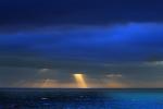 God Clouds, Crepuscular Rays, Spiritual Light, Sun Streamers, Sunset, Sunclipse, Spirit, Divine, Divinity, Heaven, sunbeams, Pacific Ocean, Rain, Rainy, Stormy, storm, NWSD03_081