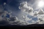 Cumulus Puffs, Tomales Bay, Marin County, California, Cumulus