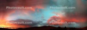 Sunset Clouds, Dramatic Glow, NWSD04_193